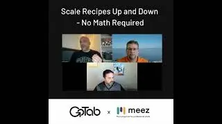 Scaling Recipes Up and Down without the Math