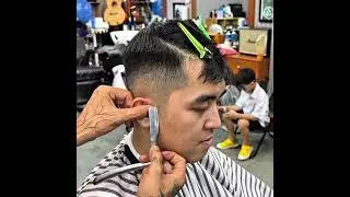 High Comb Over fade
