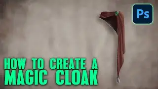 Creating a Magic Cloak for Dnd And Pathfinder - Adobe Photoshop Digital Illustration Tutorial