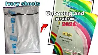 Ivory sheet unboxing and review/Ivory paper