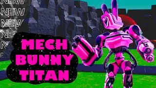 Новый MECH BUNNY TITAN в Toilet Tower Defense #roblox