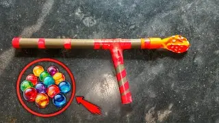 PVC Pipe দিয়ে বানালাম DIY Air Pressure Balloon Launcher 🚀🎈 | Extreme Fun Experiment