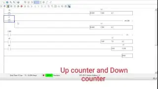 Delta plc programming counter reset timer
