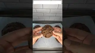 Double Chocolate Chip Cookies 🍪 | Eggless Cookies Recipe #cookies #nutellacookies