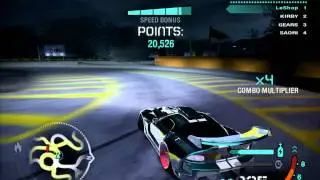 (PC) Need For Speed Carbon Best Drift 2.8m Million (in 2laps) Dodge Viper SRT10