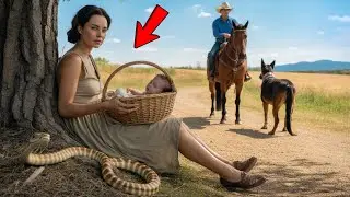 A Lonely Farmer Sees a Mother Tied Up and Her Baby About to Be Attacked&hellip; Then He Acts&hellip;- Wild West