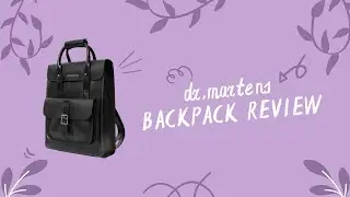 DR.MARTENS Black Kiev backpack review & check-up