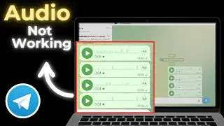 telegram desktop audio not working