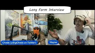 $BTC #Bitcoin Long Form Interview - Trader Mayne