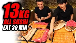 [UNCUT] MR.X & PHONG ซ้อมกินชูชิ6.5กิโล ภายใน30นาที