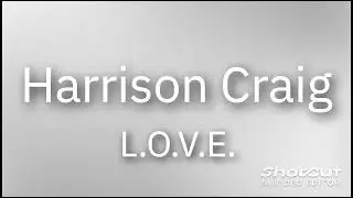 Harrison Craig - L.O.V.E. (Lyrics)