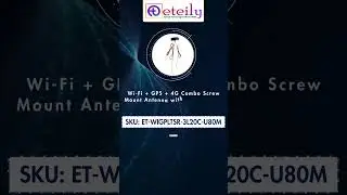 3-in-1 Connectivity Solution | Eteily Combo Antenna Review 🚗 #wifi #gps #4g #comboantenna #antenna