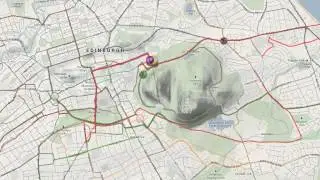 Pedal On Parliament Strava swarm