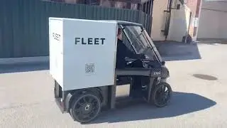 CityQ - elektrisk lastesykkel med fire hjul.