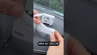Product Link in Bio ( 335 ) ✅ Mini Solar AC Car Aromatherapy Decor #car #gadgets