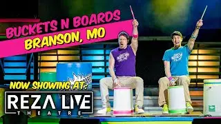 BUCKETS N BOARDS COMEDY PERCUSSION SHOW in BRANSON, MO!! // LIMITED SHOWS!!