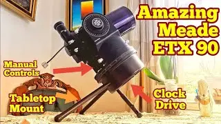 Amazing Meade ETX 90 Tabletop Mount Maksutov Telescope