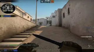 Dust2 - CT - Smoke - CT Mid to Suicide
