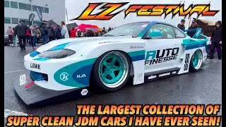 BEST JDM car collection I have ever seen - LZ Festival - RAW video