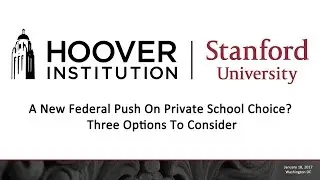 A New Federal Push On Private School Choice? Three Options To Consider