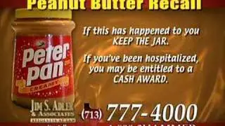Peanut Butter Recall