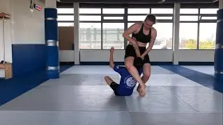 29. Triangle Choke from Open Guard #bjj