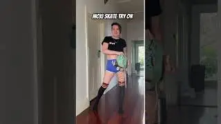 Unboxing Moxi skates&hellip; wait for it 🛼✨ #moxiskates #femboy #rollerskating