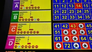 Four Card Keno Jackpot Hand Pay at Yaamava Resort & Casino Tukut Lounge