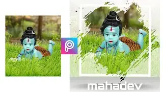 picsart new creative photo editing || colour splash effect 🔥🔥