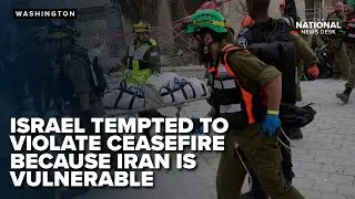 Israel tempted to violate ceasefire because 'they're looking to finish the job': Schweizer