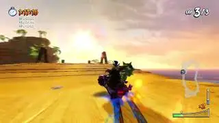 Crash Team Racing Nitro Fueled- RUSTLAND TINY Skin Gameplay
