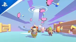 Fall Guys - Season 4 Creative Construction Gameplay Trailer - PS5 & PS4 Games