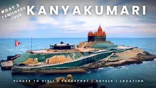 KANYAKUAKUMARI #day2 VIVEKANANDA ROCK TAMILNADU TRIP #day #travel #train @VENUEVLOGGER