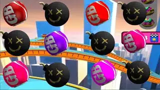 Going Balls VS Rollance - Super Smooth Walkthrough Gameplay! Ballizo🔥🎯