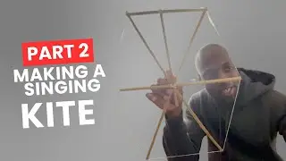 How to Frame a Singing Bamboo Kite (Part 2) 🪁 | Step-by-Step Bamboo Kite Build