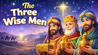 The Three Wise Men Follow the Star ⭐ | Christmas Bible Story #Graciousseed #kidssongs  #viral