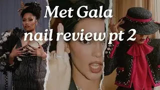 The nail art at the Met Gala was ✨plentiful✨ this year!!