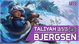 482. Bjergsen - Taliyah vs Cassiopeia - Mid - May 30th, 2017 - Patch 7.10 Season 7