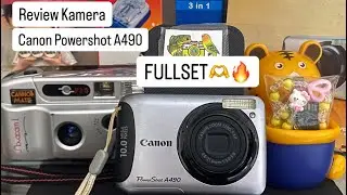 Review Kamera Canon Powershot A490 Like New Fulset Box