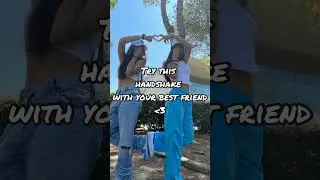 try this handshake with your best friend, bf #shorts #aesthetic