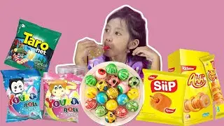 AIRA MUKBANG PERMEN DAN JAJANAN ANAK VIRAL | DIVA AIRA ABDILLAH