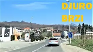 Нови Травник - Невич Поле, главная дорога M16.4, апрель 2021 г.