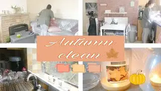 AUTUMN CLEAN WITH ME/ COSY WAX MELTS+CANDLES/SEPTEMBER 2020 🍂🍁