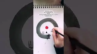 #enso #inkdrawing #sumie #zen #art