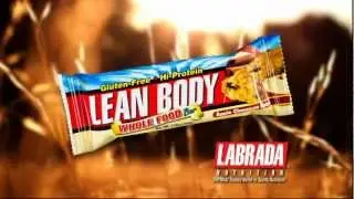 Labrada Lean Body Whole Food Bar - nova barra prot&eacute;ica!