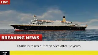 Minecraft M.S. Titania is taken out of service