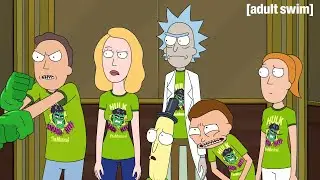 La Plaga de Par&aacute;sitos | Rick & Morty |  Adult Swim LA