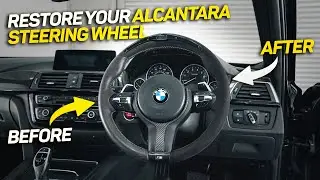 Detailing Tips - Clean & Restore Your Suede Steering Wheel | Steering Wheel Restoration & Deep Clean