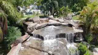 Fonte com Cascata Nove de Julho Jundia&iacute; - Sp    Drone ao Som de Ramones 🤘 | Shorts