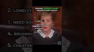 Ranking craziest court moments ever caught #court #judge